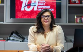 Imagem de Neiva Ribeiro, presidenta do Sindicato dos Bancários de São Paulo, Osasco e Região