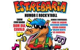 Charge do show: um cavalo tocando guitarra e cantando