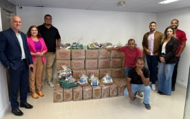Bancários do Bradesco arrecadam 167 cestas básicas em Santo Amaro
