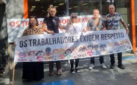 Em protesto na Zona Norte, Sindicato questiona fechamento de agências do Itaú