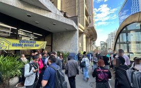 Paralisação no prédio da Super cobra ampliação do home office no BB