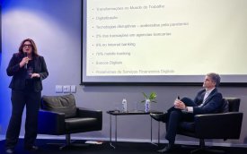 Neiva Ribeiro, presidenta do Sindicato, palestra no 4º Fórum Trabalhista Empresarial 