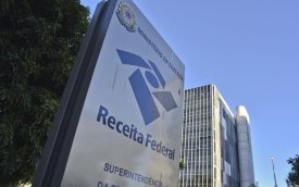 Fachada da sede da Receita Federal