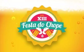 Logotipo da Festa do Chope do Sindicato
