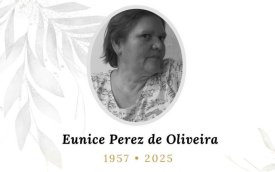 Sindicato dos Bancários lamenta falecimento de Eunice Perez de Oliveira, ex-dirigente da entidade