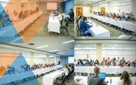 Mesa de negociação sobre o Saúde Caixa (Fotos: Contraf-CUT)