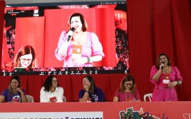 Sindicato debate questão de gênero e conjuntura política em terceiro dia de Plenária Nacional da CUT
