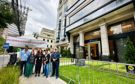 Sindicato cobra respeito aos empregos e aos direitos dos bancários do Master