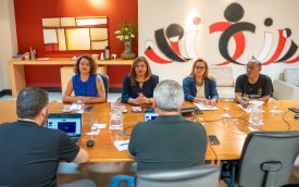 Reunião entre Sindicato e Nubank (Foto: Seeb-SP)