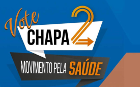 Imagem do logo da Chapa 2 na eleição para o Conselho de Usuários do Saúde Caixa