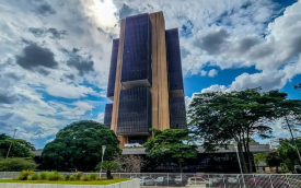 Imagem mostra o prédio do Banco Central