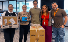 Entrega de prêmios dos CVS+ (Foto: Seeb-SP)