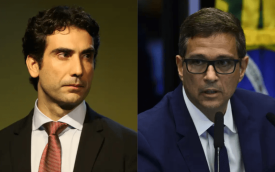 Gabriel Galípolo e Roberto Campos Neto. FOTOS: Fabio Rodrigues-Pozzebom e Marcelo Camargo/Agência Brasil