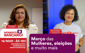 Arte mostra participantes do Momento Bancário