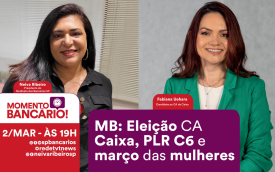 Arte mostra participantes do Momento Bancário