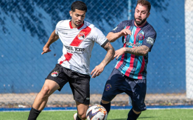 Jogadores disputam a terceira rodada da Copa Society dos Bancários.