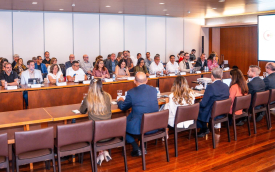 Mesa de negociação permanente "Novas Tecnologias, como IA, e a Atividade Bancária" (Foto: Contraf-CUT)