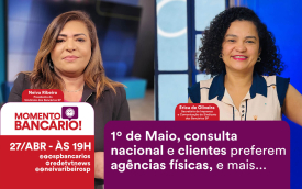 Arte mostra participantes do Momento Bancário