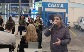 Sindicato mobiliza bancários da Caixa para campanha nacional e fim da escala 6x1