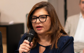 Neiva Ribeiro, presidenta do Sindicato e coordenadora do Comando Nacional dos Bancários (Foto: Seeb-SP)
