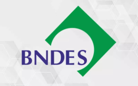 Imagem com o logo do BNDES