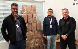 Bancários do Bradesco arrecadam 188 cestas básicas para campanha do Sindicato