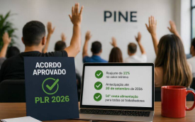 Bancários do Banco Pine aprovam renovação de acordo de PLR para 2026