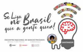 Logotipo do Encontro Nacional dos Funcionários do Santander