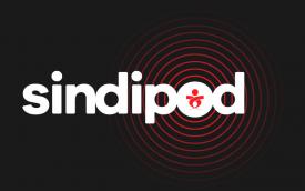 Logotipo do Sindipod, o podcast do Sindicato dos Bancários
