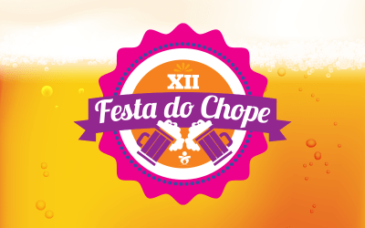 Logotipo da Festa do Chope do Sindicato dos Bancários