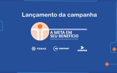 Imagem de divulgação do lançamento da campanha “A Meta em seu Benefício”