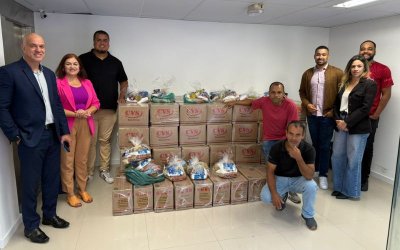 Bancários do Bradesco arrecadam 167 cestas básicas em Santo Amaro
