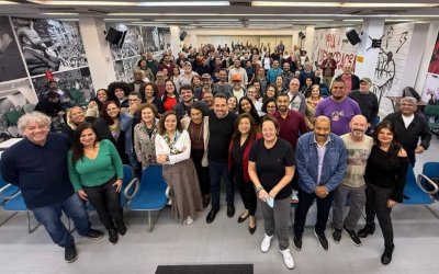 Visita de Guilherme Boulos ao Sindicato