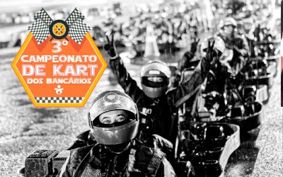 Arte feiuta a partir de uma foto de partida de kart