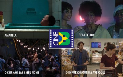 Arte mostra quatro cartazes de curtas metragens que serão exibidos no dia 28 de agosto