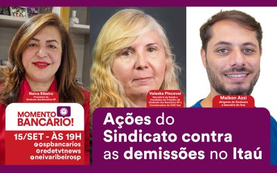 Arte mostra rosto duas mulheres, uma morena e outra loira, um homem moreno que participaram do programa de debate