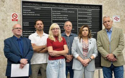 Representação dos bancários na mediação com o Itaú no TRT