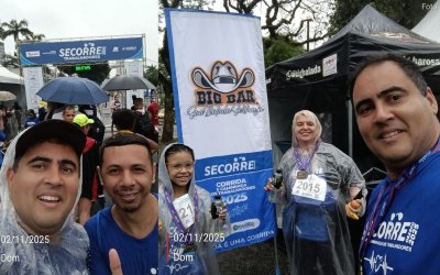 Em dia de incentivo à prática esportiva, bancários participam da SECORRE 2025