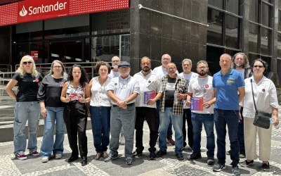 Em Campanha do Laço Branco, Sindicato conclama homens para luta contra a violência de gênero
