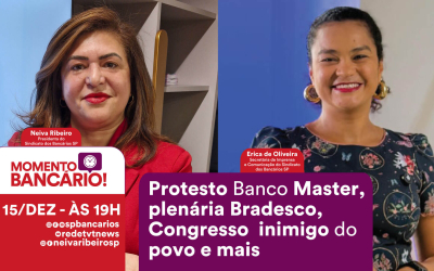 Arte mostra participantes do Momento Bancário