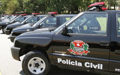 Imagem de viaturas da Polícia Civil (Imagem: Ciete Silvério/Governo de São Paulo)