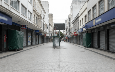 Imagem do calçadão de Osasco