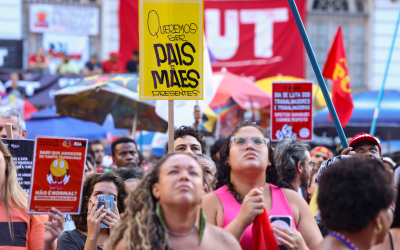 Manifestação pelo fim da escala 6x1 (Foto: Tomaz Silva/Agência Brasil)
