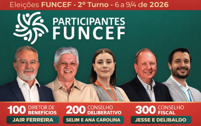 Candidatos apoiados pelo Sindicato no 2º turno das eleições da Funcef (Divulgação)