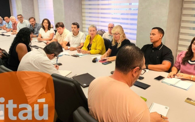 Reunião do GT de Saúde dos bancários do Itaú foi realizada na quarta, 8 de abril (Foto: Contraf-CUT)