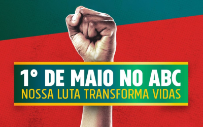 Bancários reforçam mobilização no 1º de Maio em atos no ABC e em Osasco