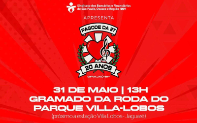 Logotipo do pagode da 27 e do Sindicato (Divulgação)