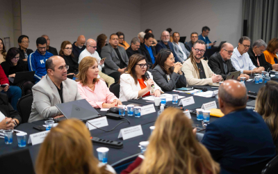 Quinta mesa de negociação da Campanha Nacional Unificada dos Bancários 2026 (Foto: Seeb-SP)