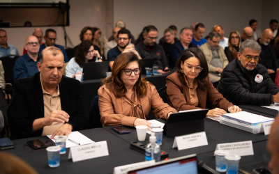 Sétima mesa de negociação da Campanha dos Bancários 2026 (Foto: Seeb-SP)