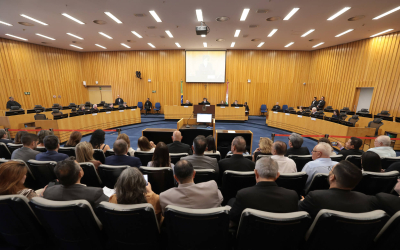 A Seção Especializada em Dissídios Coletivos do Tribunal Superior do Trabalho julgou nesta terça, 29 de setembro, o dissídio coletivo dos empregados da Caixa (Foto: Nelson Jr/TST) 